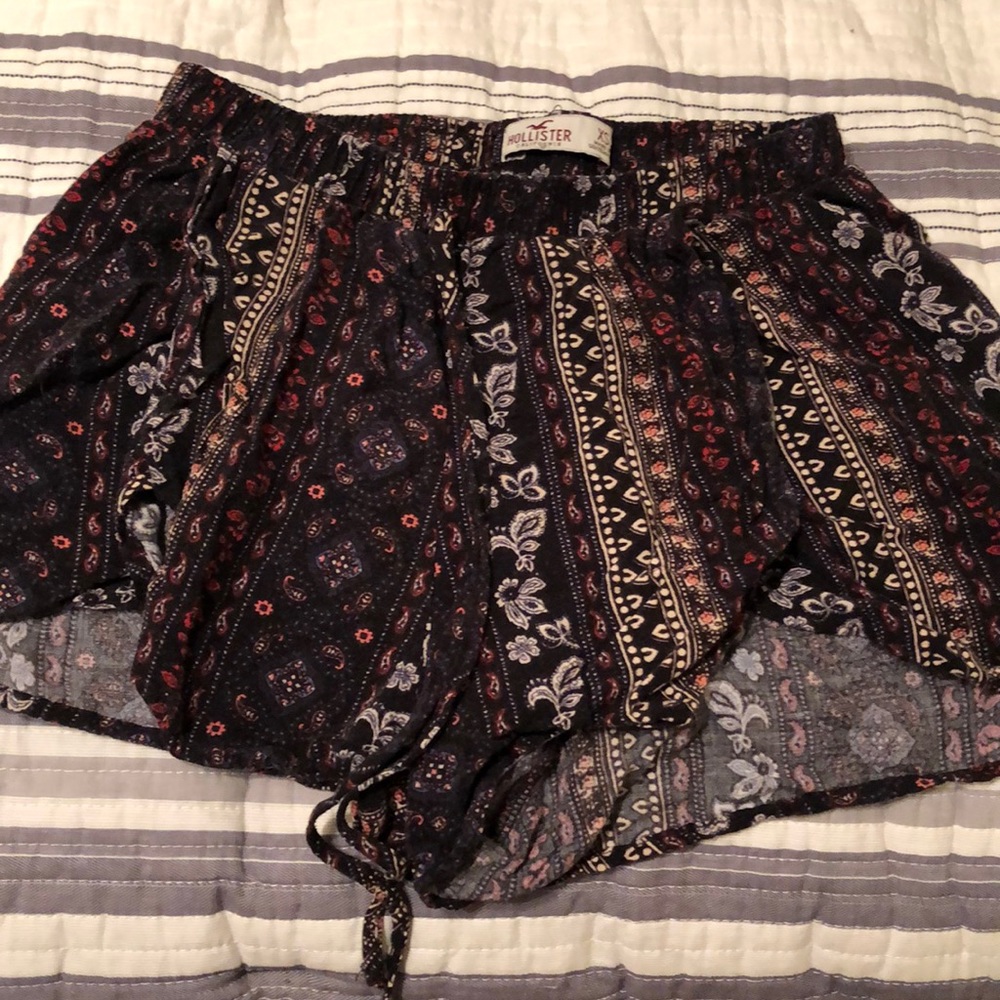 Hollister lightweight shorts with tribal details